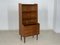 Vintage Brown Teak Regal 1