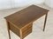 Vintage Brown Teak Desk 5