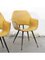 Fauteuils Ocre, 1960s, Set de 2 3