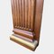Italian Walnut Pilaster Columns with Gilt Carved Capitals, 1980s, Set of 4, Image 3