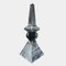 Monumental Lead Obelisks Finials, 1840s, Set of 2 3