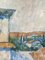 Case rustiche, anni '50, Olio su tela, con cornice, Immagine 10