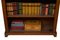 Victorian Mahogany Open Bookcase 3