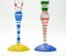 Clown Champagne Flutes by Anne Nilsson for Orrefors, Sweden, 1992, Set of 2 2