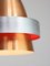 Italian Space Age Aluminum Pendant Lamp in Copper Color, 1970s, Image 10