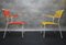 Sedie da balcone Mid-Century, anni '50, set di 4, Immagine 5