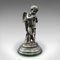 Statuette Art Deco in bronzo e marmo, Francia, anni '30, set di 2, Immagine 5