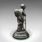 Putti franceses Art Déco de bronce y mármol, años 30. Juego de 2, Imagen 4