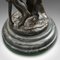 Putti franceses Art Déco de bronce y mármol, años 30. Juego de 2, Imagen 11