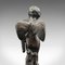 French Art Deco Bronze and Marble Putti Figures, 1930s, Set of 2 10