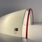 White and Red Murano Wall Lamp from Itre, Italy, 1980s 11