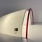 White and Red Murano Wall Lamp from Itre, Italy, 1980s, Image 11