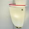 White and Red Murano Wall Lamp from Itre, Italy, 1980s 2