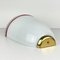 White and Red Murano Wall Lamp from Itre, Italy, 1980s 7