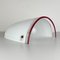 White and Red Murano Wall Lamp from Itre, Italy, 1980s, Image 4