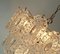 3-Tier Pendant Light with 29 Oval Glass Discs Graewe Chandelier, 1960s, Image 3