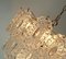 Lámpara colgante Graewe de tres niveles con 29 discos de vidrio ovalados, años 60, Imagen 3