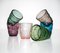 Italian Modern Drinking Glasses by La Vetreria for Ivv Florence, Set of 6 4
