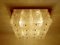 Large Glass Ceiling Lamp from Limburg, Image 5