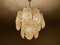 Lámpara colgante vintage de cristal de Murano, años 60, Imagen 5