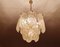 Lámpara colgante vintage de cristal de Murano, años 60, Imagen 8
