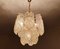 Lámpara colgante vintage de cristal de Murano, años 60, Imagen 6