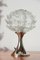 Lampada da tavolo a forma di fiore trasparente, anni '60, Immagine 1