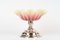 Art Deco Alpaca Centerpiece in Opaline Glass, Vienna, Austria, 1920s 1