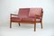 Danish Teak Senator 2-Seater Sofa by Ole Wanscher for Cado, 1960s 1