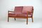 Danish Teak Senator 2-Seater Sofa by Ole Wanscher for Cado, 1960s, Image 1