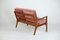 Dänisches Senator 2-Sitzer Sofa aus Teak von Ole Wanscher für Cado, 1960er 10