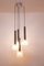 Chrome and Glass Cascading Ceiling Light 3