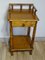 Bedside Table with Drawers and Edged Top, 1970s, Image 1