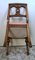 Biedermeier Danish Chairs in Wood and Fabric, 1850s, Set of 4, Image 14