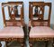 Biedermeier Danish Chairs in Wood and Fabric, 1850s, Set of 4 6