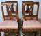 Biedermeier Danish Chairs in Wood and Fabric, 1850s, Set of 4, Image 6