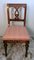 Biedermeier Danish Chairs in Wood and Fabric, 1850s, Set of 4, Image 11