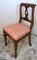 Biedermeier Danish Chairs in Wood and Fabric, 1850s, Set of 4 13