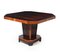 French Art Deco Dining Table in Macassar Ebony and Amboyna, 1925, Image 1