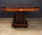 French Art Deco Dining Table in Macassar Ebony and Amboyna, 1925 3