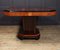 French Art Deco Dining Table in Macassar Ebony and Amboyna, 1925, Image 3