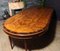 Large Art Deco Dining Table in Walnut and Macassar, 1925 12