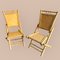 Bamboo Rattan Folding Chairs, 1960s, Set of 2 5