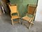 Bamboo Rattan Folding Chairs, 1960s, Set of 2 9