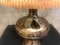 Antique Hand-Carved Metal Lamp 6