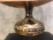 Antique Hand-Carved Metal Lamp 9