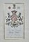 Coats of Arms, 1900, Artworks on Paper, Framed, Set of 2, Image 8