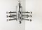 Chrome Chandelier attributed to Gaetano Sciolari, 1970s 1