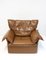 Set of Leather Wingback Armchairs from Durlet, 1970s 9