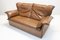 Leather Wingback 2-Seater Sofa from Durlet, 1970s 10